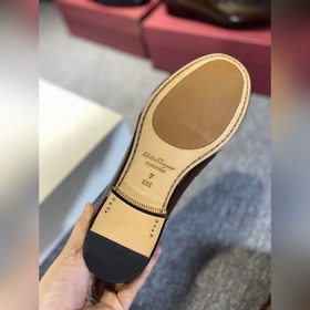 FS Ferragamo Ручная холодная склейка Goodyear Итальянская кожа Р