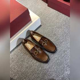 FS Ferragamo Ручная холодная склейка Goodyear Итальянская кожа Р