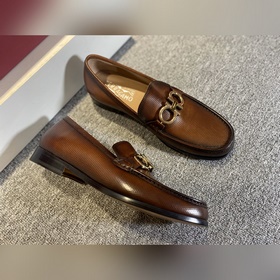 FS Ferragamo Ручная холодная склейка Goodyear Итальянская кожа Р