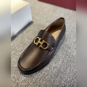 FS Ferragamo Ручная холодная склейка Goodyear Итальянская кожа и
