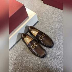 FS Ferragamo Ручная холодная склейка Goodyear Итальянская кожа и