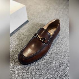 FS Ferragamo Ручная холодная склейка Goodyear Итальянская кожа и