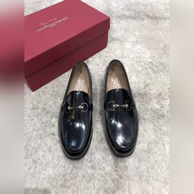 Ferragamo — высококачественные мужские кожаные туфли для повседне