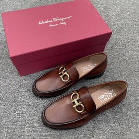 FS Ferragamo Ручная холодная склейка Goodyear Итальянская кожа и