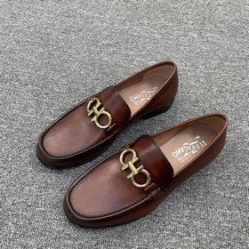FS Ferragamo Ручная холодная склейка Goodyear Итальянская кожа и