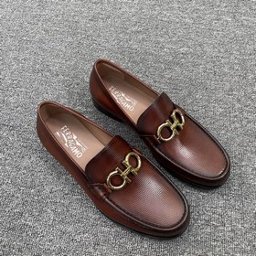 FS Ferragamo Ручная холодная склейка Goodyear Итальянская кожа и