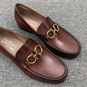 FS Ferragamo Ручная холодная склейка Goodyear Итальянская кожа и