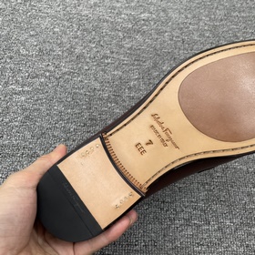 FS Ferragamo Ручная холодная склейка Goodyear Итальянская кожа и