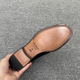 FS Ferragamo Ручная холодная склейка Goodyear Итальянская кожа и