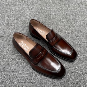 FS Ferragamo Ручная холодная склейка Goodyear Итальянская кожа и