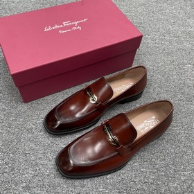 FS Ferragamo Ручная холодная склейка Goodyear Итальянская кожа и