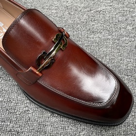 FS Ferragamo Ручная холодная склейка Goodyear Итальянская кожа и