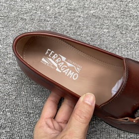 FS Ferragamo Ручная холодная склейка Goodyear Итальянская кожа и