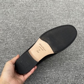 FS Ferragamo Ручная холодная склейка Goodyear. Итальянская кожа,