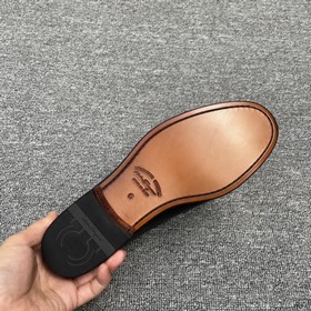 FS Ferragamo Ручная холодная склейка Goodyear. Итальянская кожа,