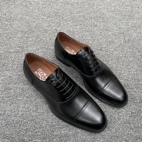 FS Ferragamo Официальные туфли для деловых банкетов с шнурками. В