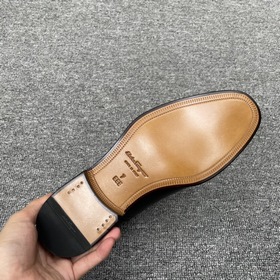FS Ferragamo Официальные туфли для деловых банкетов с шнурками. В
