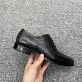 FS Ferragamo Мужские деловые туфли с резьбой. Ручная работа, мет