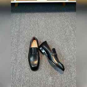 Ferragamo мужские кожаные туфли, верх из импортной кожи, подкладк