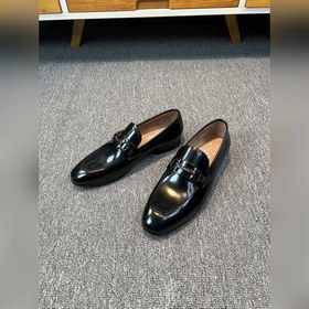 Ferragamo мужские кожаные туфли, верх из импортной кожи с открыты