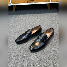 Ferragamo мужские кожаные туфли, верх из импортной кожи, подкладк
