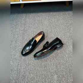 Ferragamo мужские кожаные туфли, верх из импортной кожи, подкладк