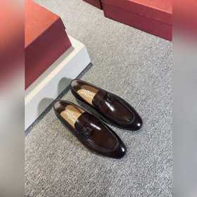FS Ferragamo Ручная холодная склейка Goodyear Итальянская кожа Р