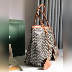 Подлинный продукт, средний размер Goyard (Goyard) после многократ