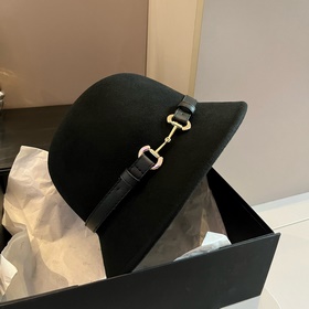 Шерстяная шапка Gucci, классическая пряжка в форме подковы, новая