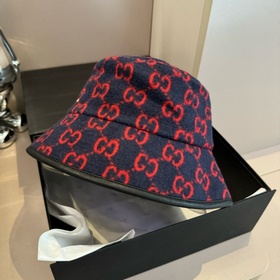 Новая модель осенне-зимней кепки Gucci с козырьком, шерстяная шап