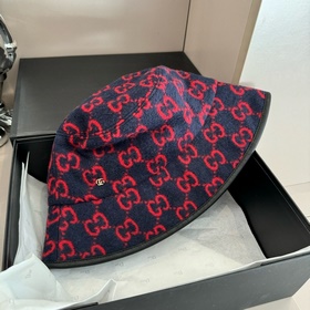Новая модель осенне-зимней кепки Gucci с козырьком, шерстяная шап