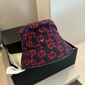 Новая модель осенне-зимней кепки Gucci с козырьком, шерстяная шап