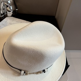 Gucci Шерстяной цилиндр с классической пряжкой в форме подковы, н