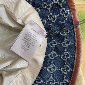 GUCCI оригинальная джинсовая ткань. Шляпа очень мягкая, материал 