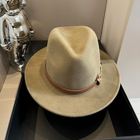 Gucci Шерстяной шляппа с классической пряжкой в форме подковы, но