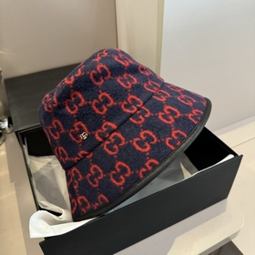 Новая модель осенне-зимней кепки Gucci с козырьком, шерстяная шап