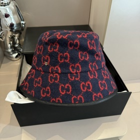 Новая модель осенне-зимней кепки Gucci с козырьком, шерстяная шап