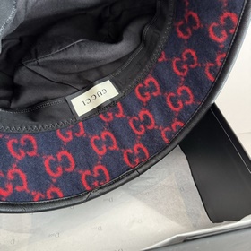 Новая модель осенне-зимней кепки Gucci с козырьком, шерстяная шап