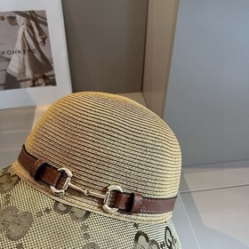 Шляпа-панама Gucci из кожи, удобная для переноски, высококачестве