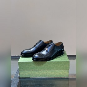 Gucci – оригинальные мужские кожаные туфли для повседневной носки