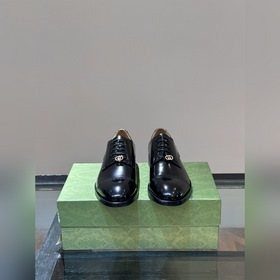Gucci – оригинальные мужские кожаные туфли для повседневной носки