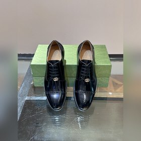 Gucci – оригинальные мужские кожаные туфли для повседневной носки