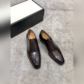Классические мужские туфли Gucci в стиле оксфорд для делового кос