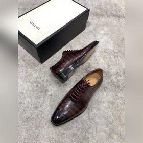 Gucci Классические мужские туфли-оксфорды для делового костюма. К