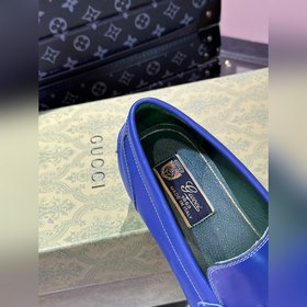Gucci — высококачественные мужские кожаные туфли на высокой подош