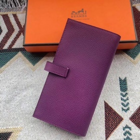 Hermès Bearn 208 длинный кошелек, оригинал, Epson, размер： 17,5/9