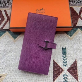 Hermès Bearn 208 длинный кошелек, оригинал, Epson, размер： 17,5/9