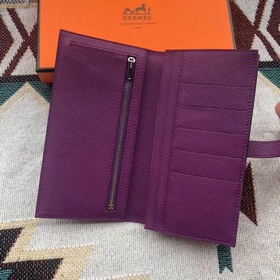 Hermès Bearn 208 длинный кошелек, оригинал, Epson, размер： 17,5/9