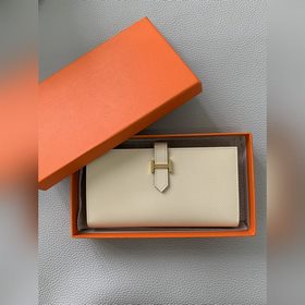 Bearn Длинный кошелек/портфель 17,5 см, импортная кожа Epsom [Мол