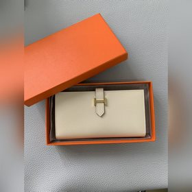 Bearn Длинный кошелек/портфель 17,5 см, импортная кожа Epsom [Мол